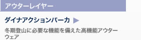 ダイナアクションパーカ