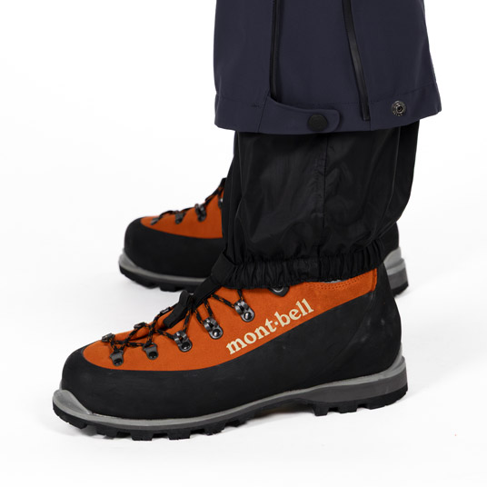 裾から雪の侵入を防ぐインナースパッツ（スキーブーツ対応）