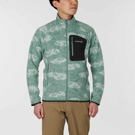 クリマプラス 100 プリントジャケット Men's 5