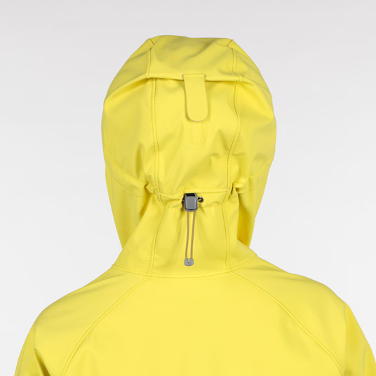 ベルクロでひさしの高さの調節が可能