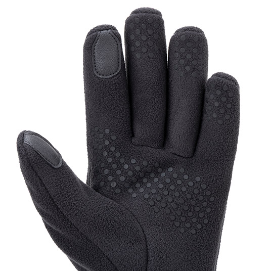 指先と手のひらには滑り止め加工を施しています。