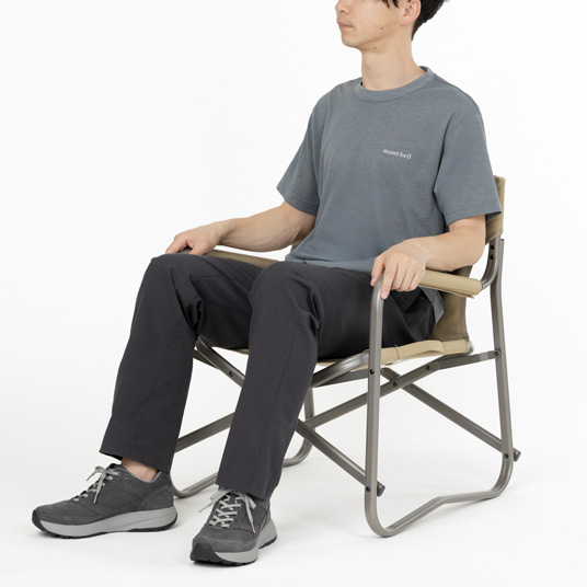長時間の使用でも疲れにくい設計