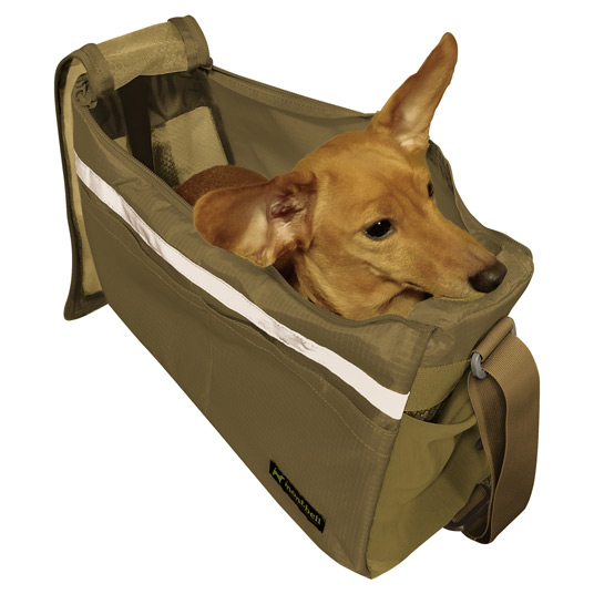 底にパレットを内蔵し、愛犬の姿勢を保ちます