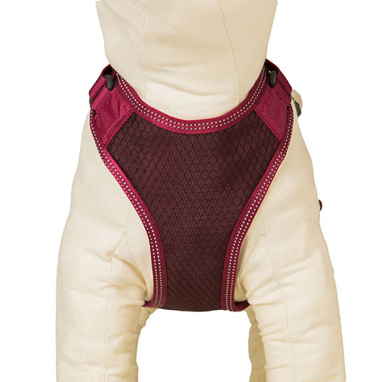 写真はメッシュ ドッグハーネス M