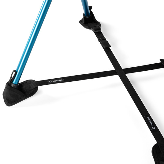 荷重を分散させるグランドストラップ（本体は別売）