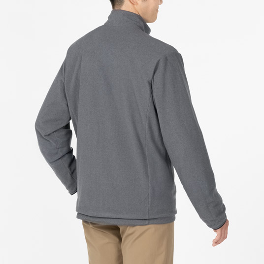 背面・フリース面