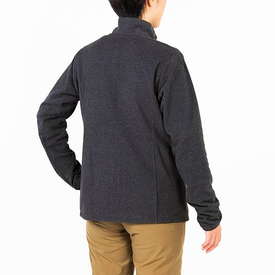 背面・フリース面