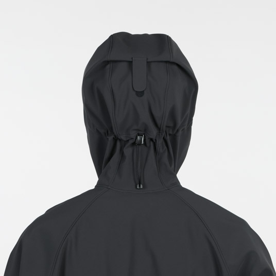 ベルクロでひさしの高さの調節が可能