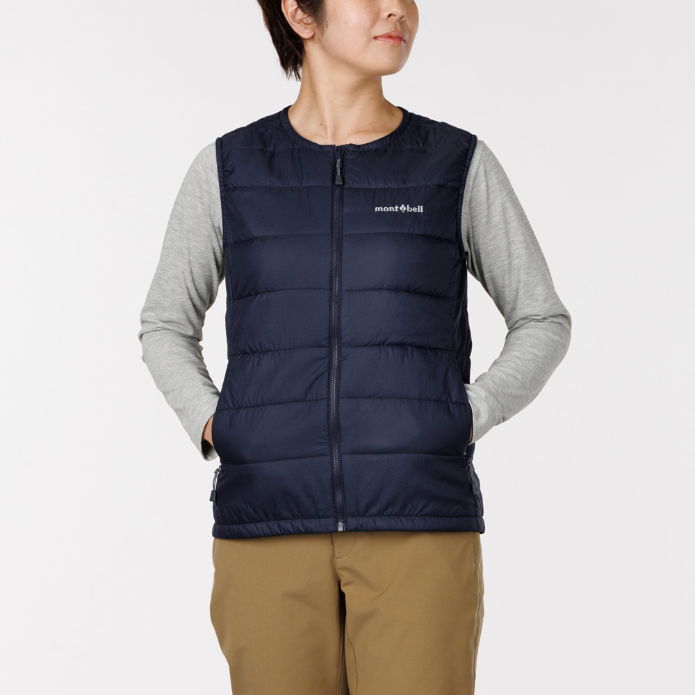 U.L.サーマラップ ラウンドネックベスト Women's｜モンベル