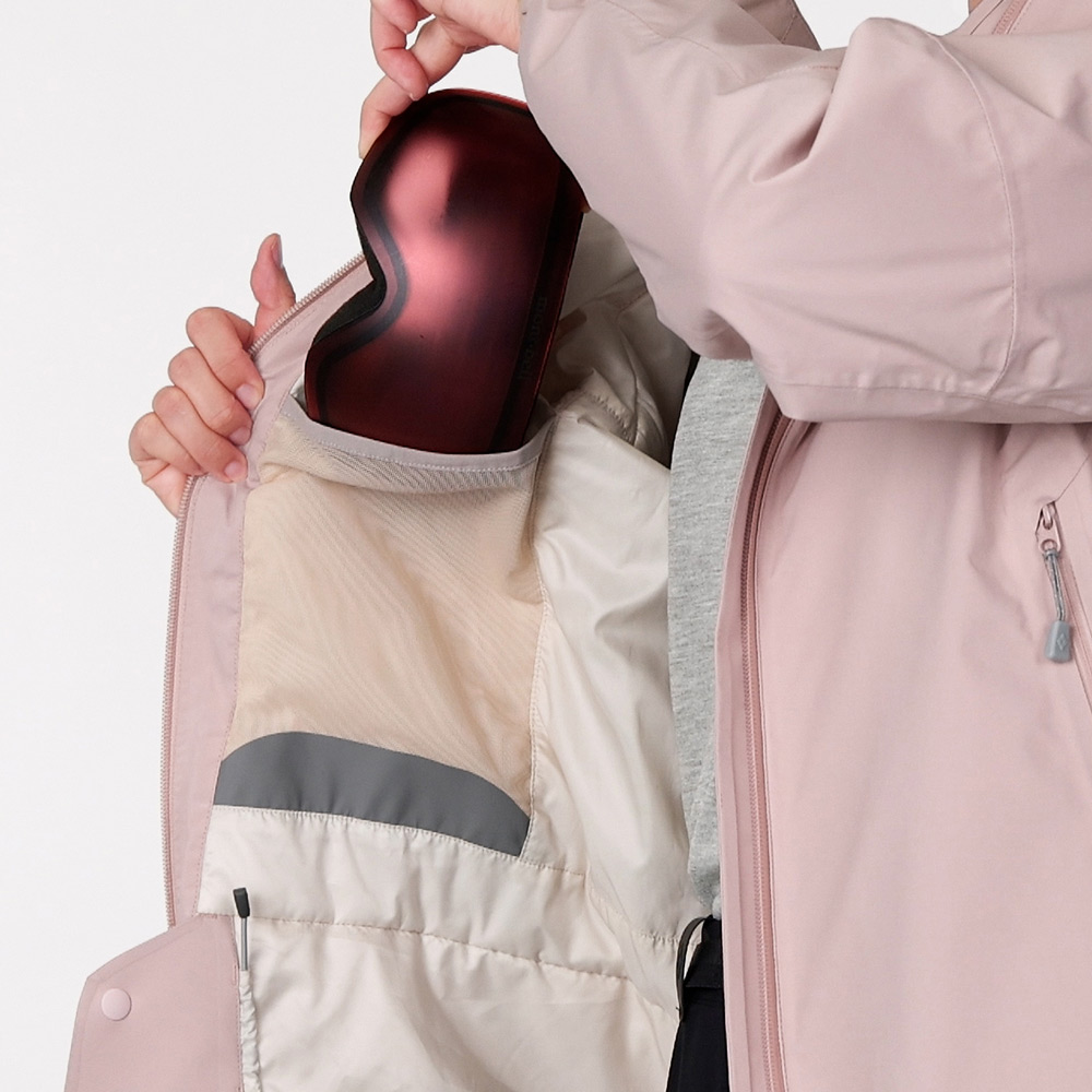 モンベル パウダースノーパーカー Sサイズ ピンク パウダーステップ パーカ Women's｜モンベル