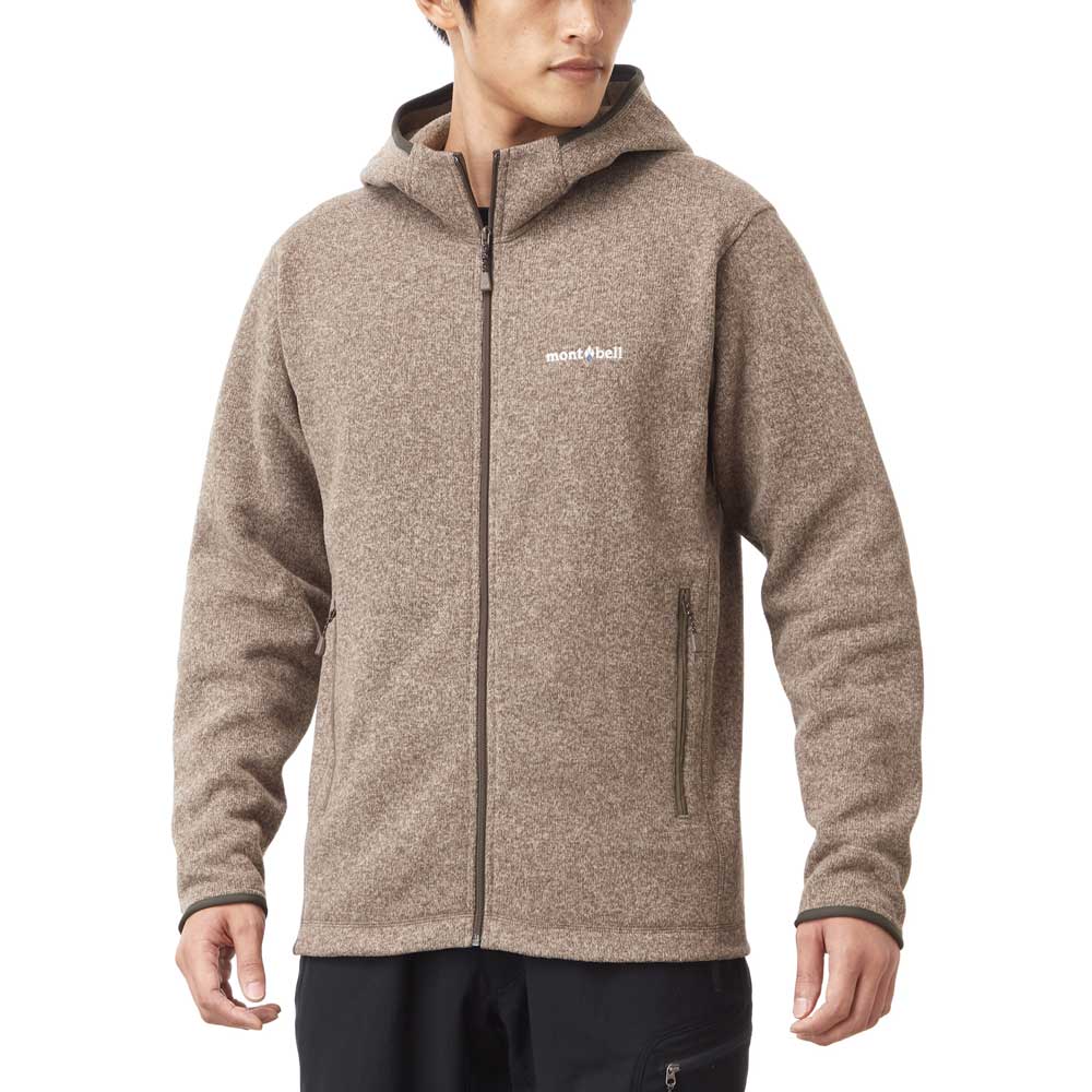 モンベル mont-bell クリマプラス ニットパーカ Men's Mサイズ - パーカー