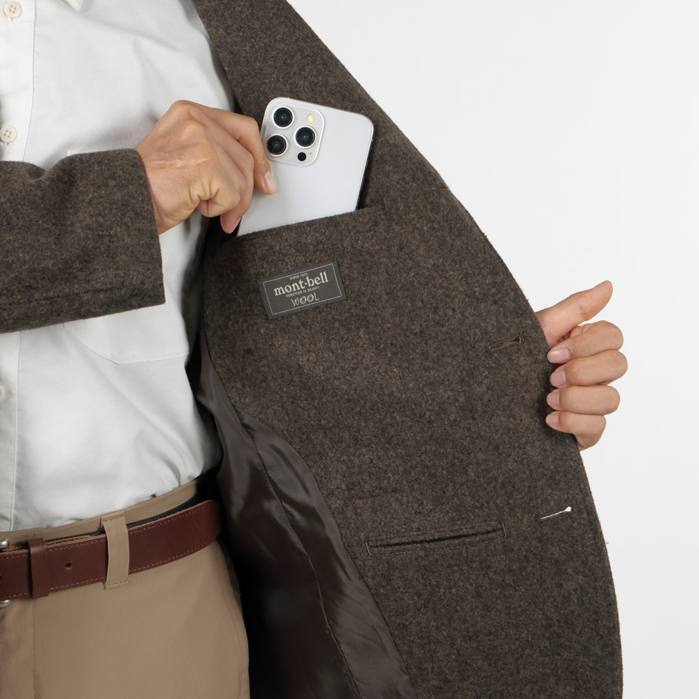 ウール トラベルジャケット｜モンベル