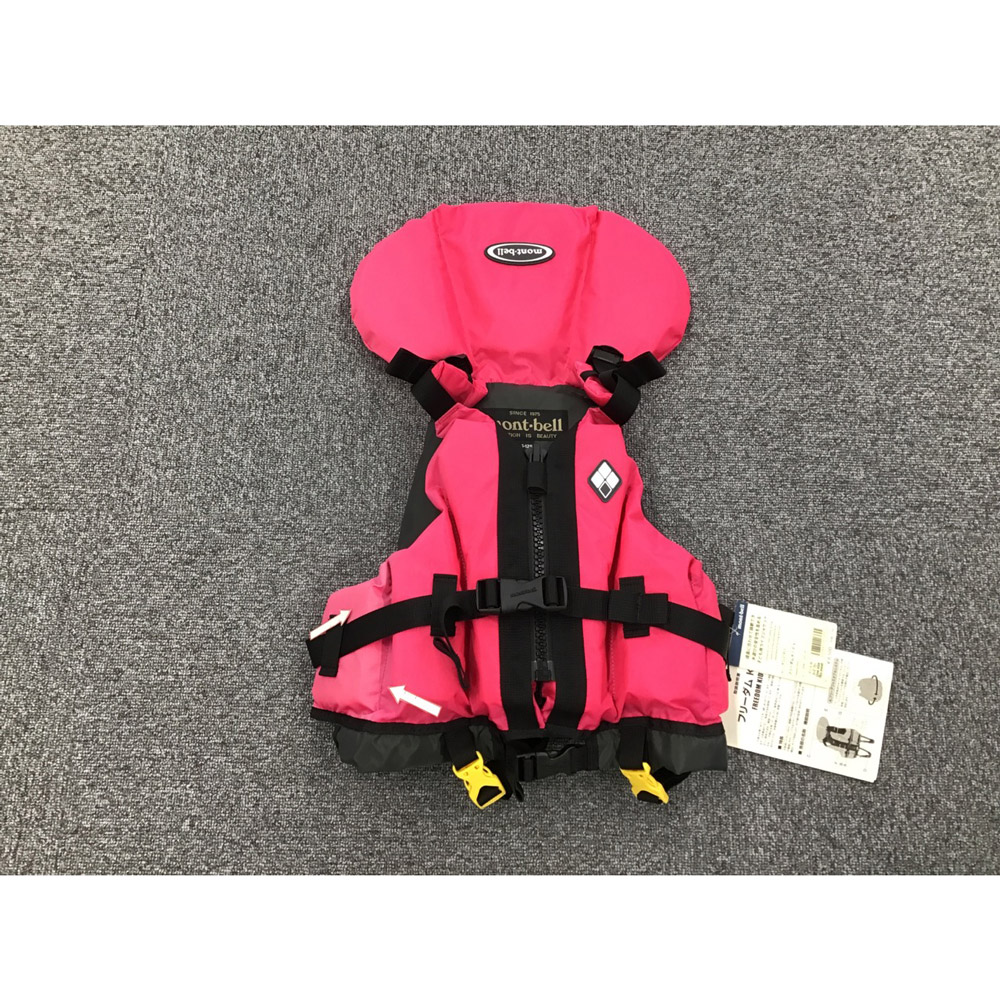 mont-bell 子供用　モンベル　ライフジャケット 85-125 ピンク フリーダム Kid's 85-125｜モンベル