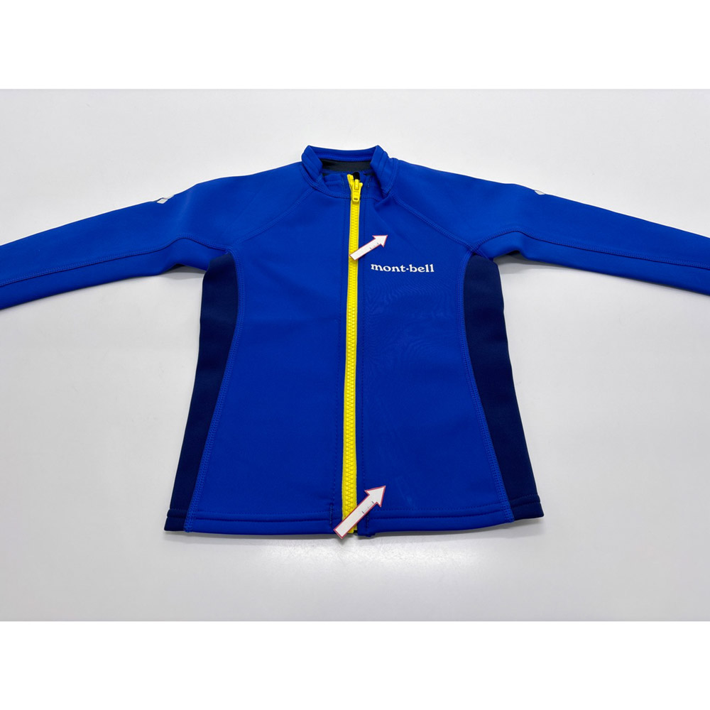 mont-bellライトクリマプレンロングスリーブシャツ サイズ150上下