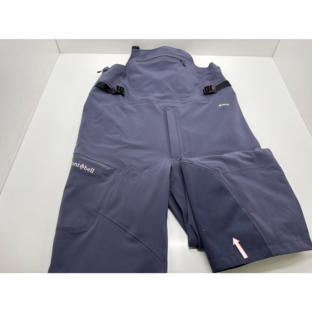 パウダートラック ビブ Men's｜モンベル