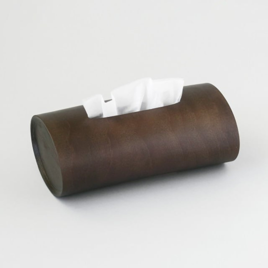 BUNACO　ティッシュボックスSWING Slim ダークブラウン