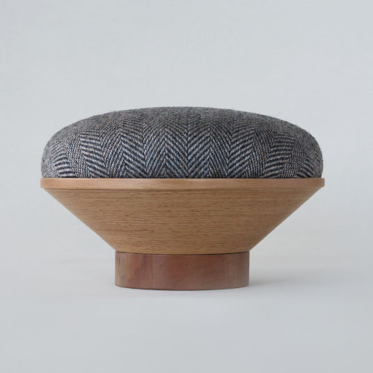 BUNACO　正座のためのイス （レギュラーサイズ） グレー