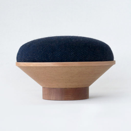 BUNACO　正座のためのイス （レギュラーサイズ） ネイビー