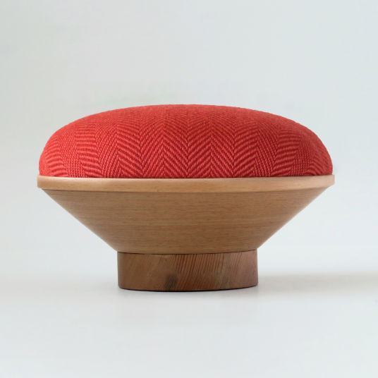 BUNACO　正座のためのイス （レギュラーサイズ） レッド