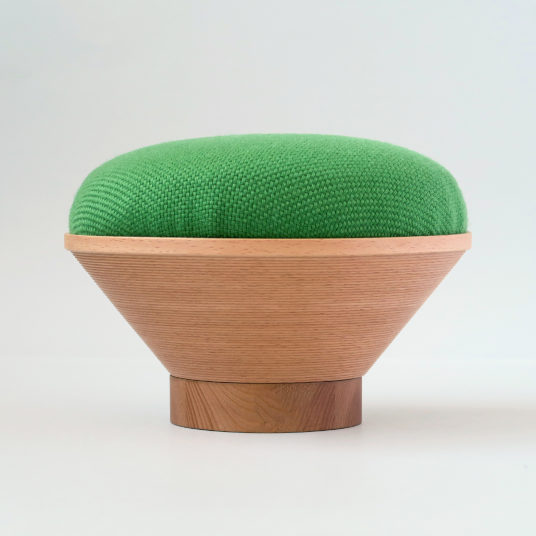 BUNACO　正座のためのイス （トールサイズ） グリーン