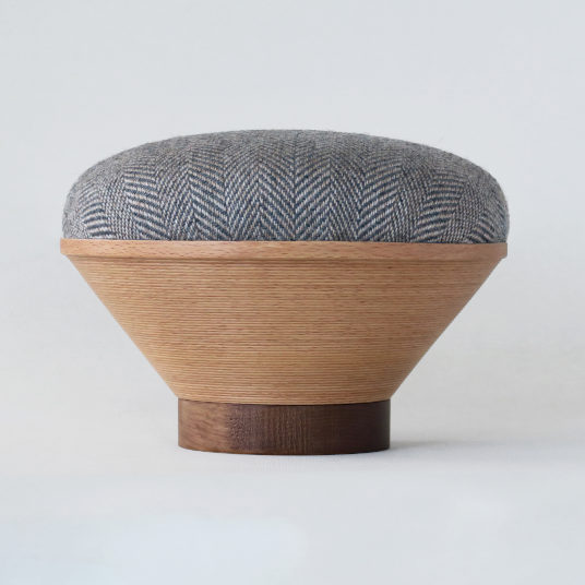 BUNACO　正座のためのイス （トールサイズ） グレー