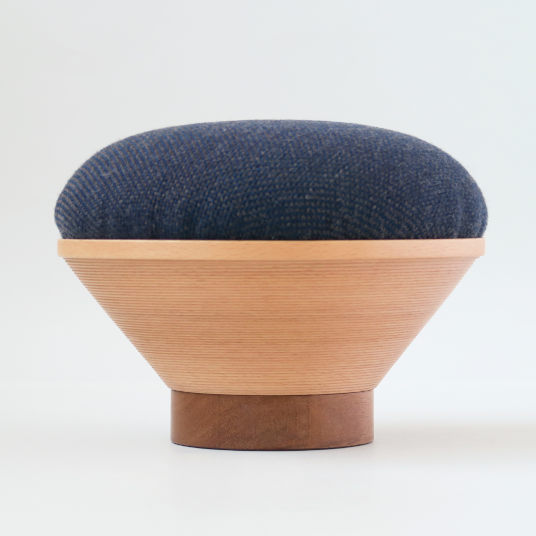 BUNACO　正座のためのイス （トールサイズ） ネイビー