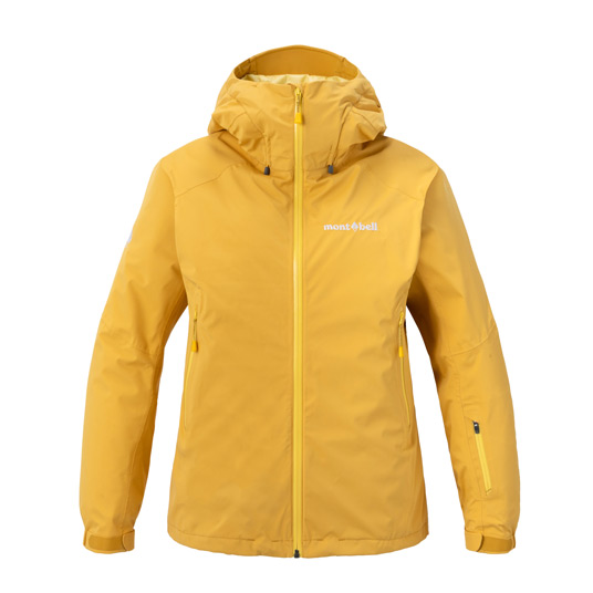 パウダーステップ パーカ Women's イエロー
