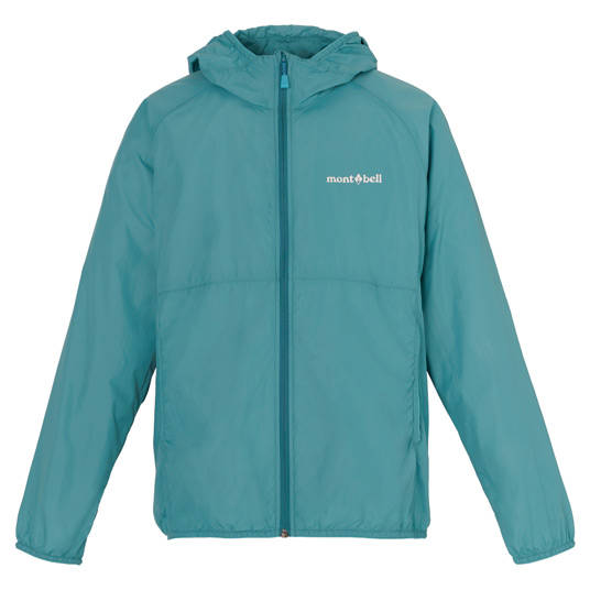 ウインドブラスト パーカ Kid's 140-160 ターコイズ