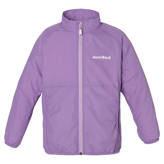 ウインドブラスト ジャケット Kid's 100-130 ラベンダー