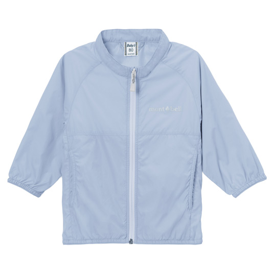 ウインドブラスト ジャケット Baby's 80-90 ライトブルー