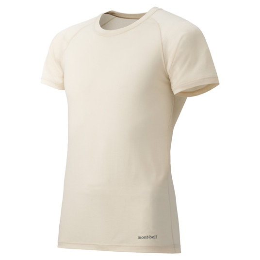 スペリオシルク Tシャツ Men's アイボリー