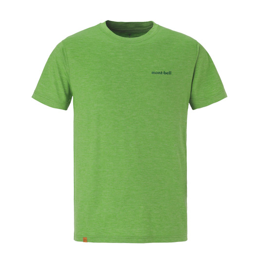 メリノウールプラスライトT Men's グリーン