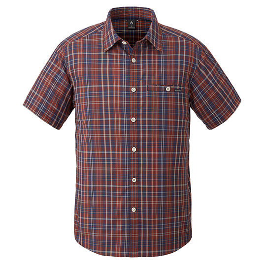 WIC.ライト シングルポケット ショートスリーブシャツ Men's レッド