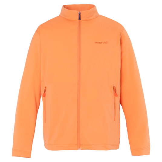 WIC.UVテクト フルジップシャツ Kid's 140-160 オレンジ