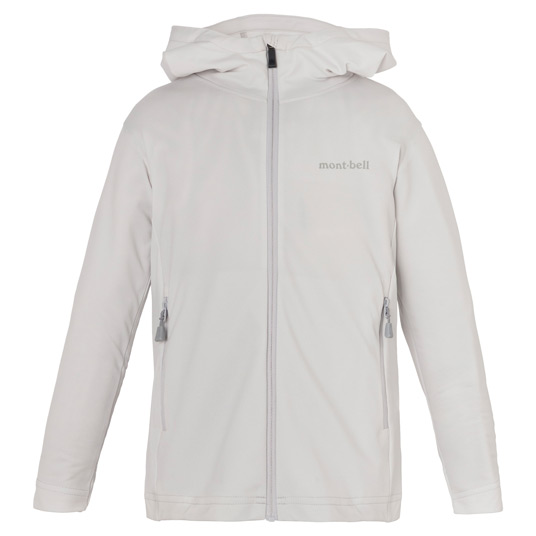 WIC.UVテクト パーカ Kid's 100-130 ライトグレー