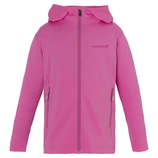 WIC.UVテクト パーカ Kid's 100-130 ピンク