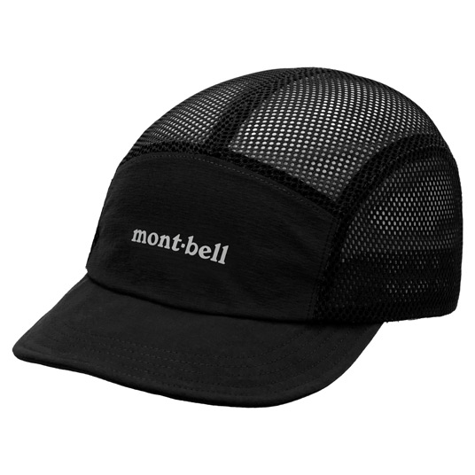 メッシュ フレックスブリム キャップ ブラック