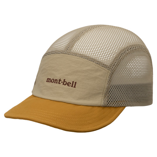 メッシュ フレックスブリム キャップ タン