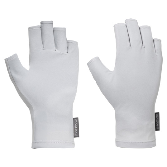 WIC.UVテクト フィンガーレスグローブ Women's ライトグレー