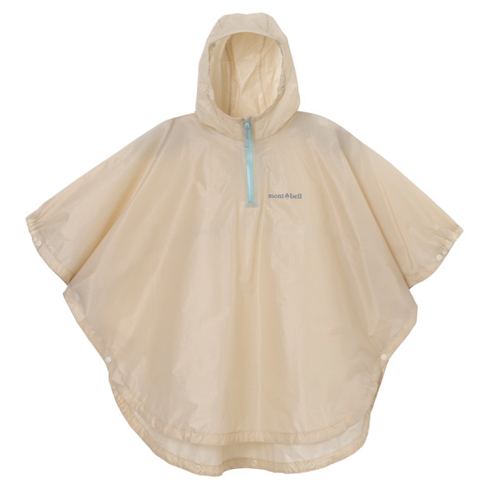 トレッキング レインポンチョ Kid's 95-125 アイボリー