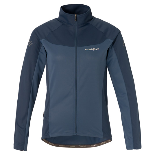 サイクール ロングスリーブ ジップシャツ Women's ネイビー