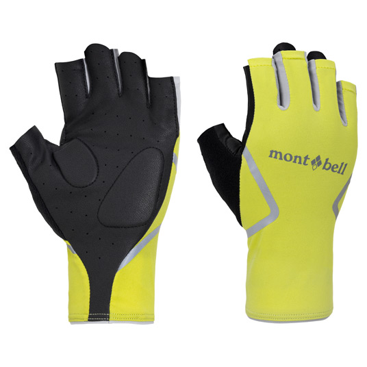 WIC. UVテクト サイクル フィンガーレスグローブ イエロー