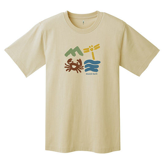 ペアスキンコットン T 野あそび アイボリー
