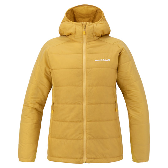 US U.L.サーマラップ パーカ Women's イエロー