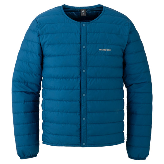 US スペリオダウン ラウンドネックジャケット Men's ブルー