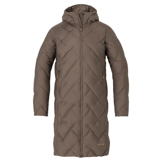 US ネージュダウン コート Women's ダークブラウン
