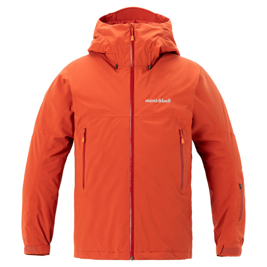 US パウダーステップ パーカ Men's オレンジ