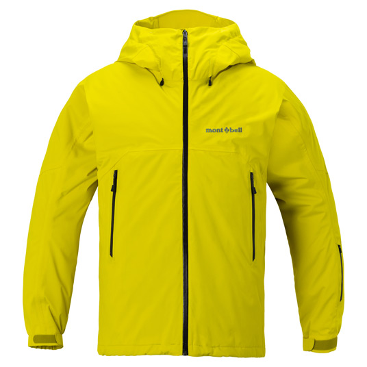 US パウダーステップ パーカ Men's イエロー