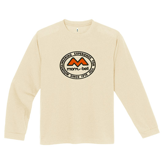 US 50th WIC.ロングスリーブT Mマーク アイボリー