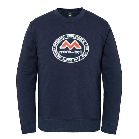 US 50th コットン スウェットシャツ Mマーク ネイビー
